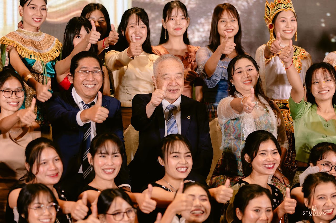 Global F.O.R team and guests at a company event