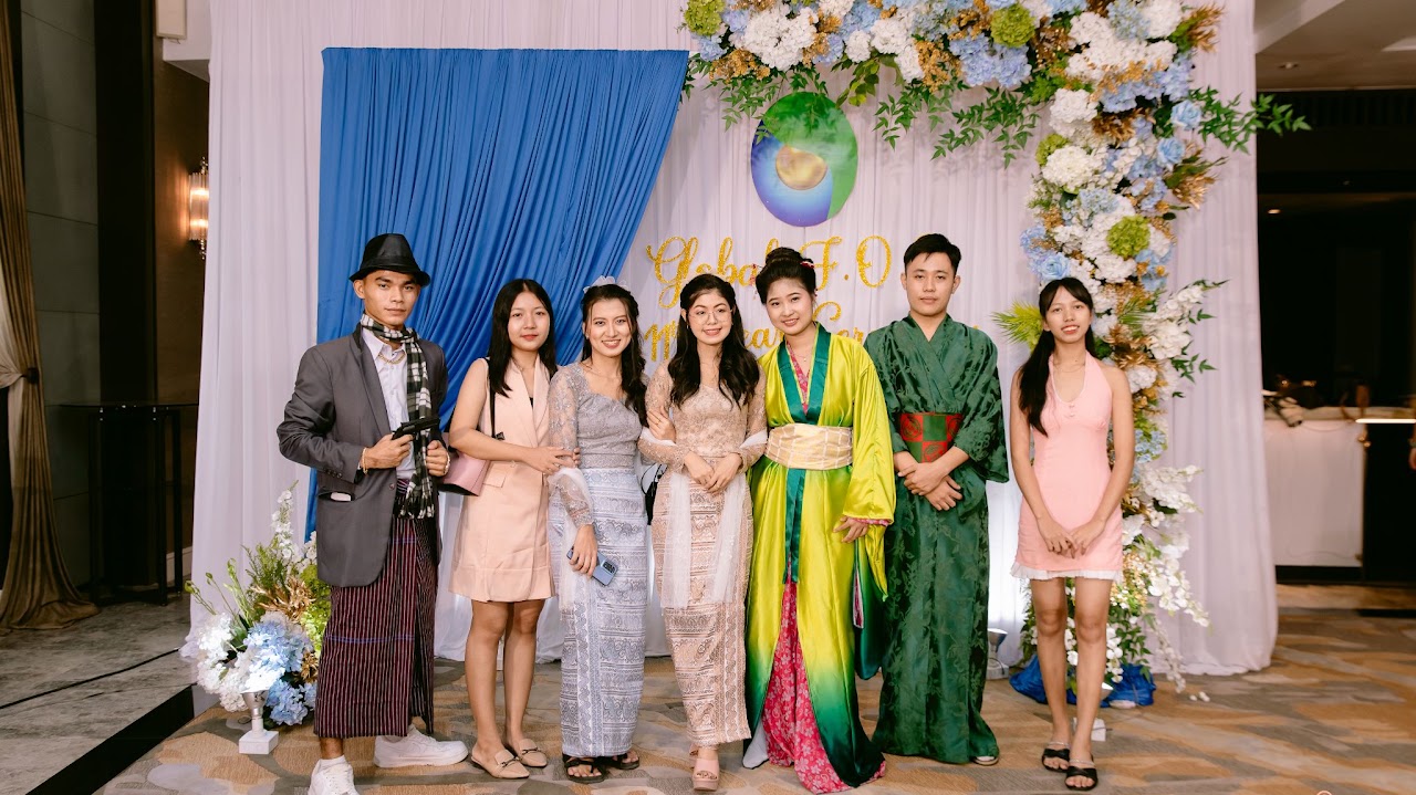Global F.O.R members together at a company celebration